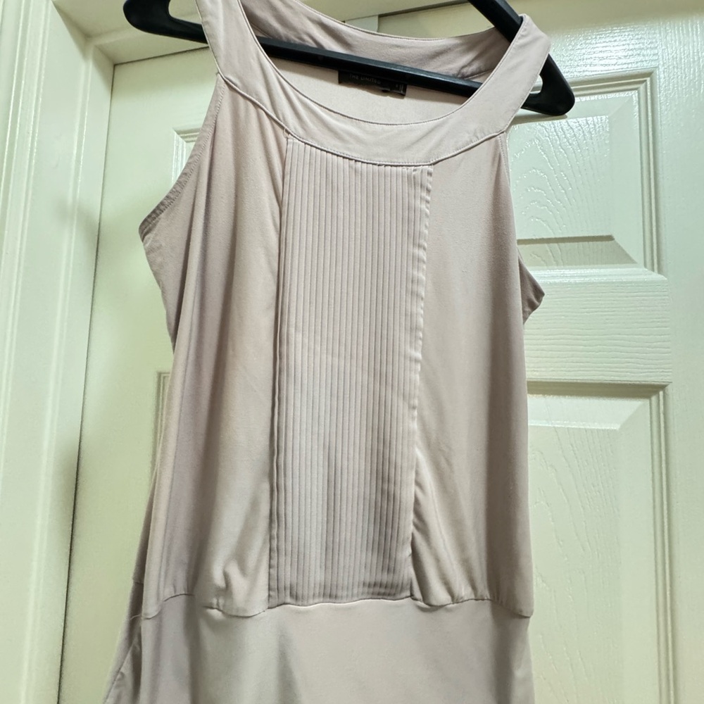 The Limited Cream Sleeveless Blouse